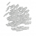 100 vnt. &Scaron;audymo i&scaron; lanko strėlės galų patvarūs plastikiniai įdėklai strėlės galai lengvi strėlės galai pakeitimui