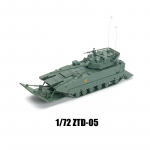 4D 1/72 PLZ-05 Savaeigė haubica HJ-10 Prie&scaron;tankinė raketa Surinkimo dėlionės modelis Karinis žaislas