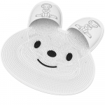 Kūrybingas masažinis du&scaron;o kilimėlis, mielas neslystantis vonios kilimėlis, du&scaron;o pėdų &scaron;veitiklis, maudymosi reikmenys