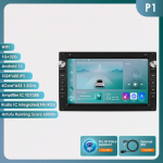 Ossuret Carplay 4G Automobilio radijas AI GPS skirtas VW Golf 4 Passat POLO Transport T5 Multivan Seat Jetta I&scaron;manusis ekranas 8 branduolių DSP Automobilio multimedijos grotuvas P1 4Core 1G 32G AI
