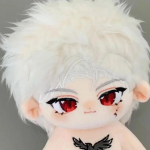 20cm Meilė ir Deepspace Sylus Medvilninė Lėlė Kawaii Anime Cosplay Kūnas Idolų Lėlės Mink&scaron;tas Žaislas Apranga Apsirengimui Žaislai Gerbėjų Kolekcija Dovana Body no Skeleton