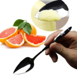 Nauji, 1 vnt., nerūdijančio plieno vaisių &scaron;auk&scaron;tai, ilgos rankenos, pjūklo dantukais, vaisinių daržovių įrankiai kūdikiui K