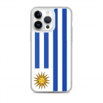 iPhone dėklas - Urugvajus - Vėliava - Lankstus - Daugiaspalvis - Suderinamas su iPhone 14 Pro Max