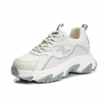 Tėčio Batai Mergaitei 2025 M. Pavasaris Nauji Moteri&scaron;ki Platforminiai Batai Vaikams Universaliai Atsitiktiniai Sportiniai Odiniai Moteri&scaron;ki Batai 40