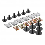 Automobilio variklio apačios apsaugos tvirtinimo spaustukai varžtai po dangčiu Mercedes E klasės W211