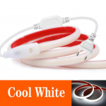 LED COB juosta 220V su lipnia juosta su ES maitinimo rinkiniu vandeniui atspari 288LED linijinis ap&scaron;vietimas lanksti silikoninio vamzdelio lempa 22m