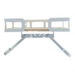 Lygintuvo lentos laikiklis tvirtinamas prie sienos Lygintuvo laikiklis Vir&scaron; durų Lygintuvo lentos pakaba T ir Y formos kojų lentoms Skalbimo patalų organizavimas ir saugojimas B balta