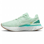 Nike React Infinity Run Flyknit 3 Mėtų putos Moteri&scaron;ki sportbačiai Žalias emalis-Žalias Neptūnas-Žalias DD3024-301 36.5