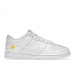 Nike Dunk Low Valentino diena - Geltonos &scaron;irdelės moteri&scaron;ki kedai White Sail Opti-Yellow FD0803-100 36.5