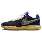 Uninterrupted x Nike LeBron 20 EP I&scaron;sakyk savo tiesą Vyri&scaron;ki sportbačiai Juodi Kokoso pieno Hiper-Karali&scaron;ki FN0942-001 47.5