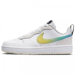 Nike Court Borough Low 2 SE GS Unlock Your Space Vaikams Sportbačiai Balti Daugiaspalviai Phantom FJ7692-191 36