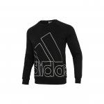Adidas Džemperis su dideliu logotipu vyrams Džemperis Juodas HB5085 S