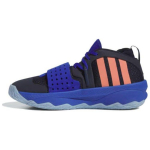 Adidas Dame 8 EXTPLY Out Of This World Vyri&scaron;ki sportbačiai Mėlyni Legend-Ink Pusiau koraliniai Fusion IG8085 40⅔