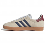 Adidas Gazelle Indoor Off White Tamsiai Mėlyni Guminiai Unisex Sportbačiai Kreminiai Kolegi&scaron;ki-Bordo IE0546 37⅓