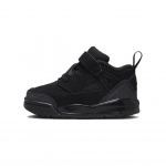 Air Jordan Spizike Low TD Black Cat Kūdikių sportbačiai Antracitas FQ3952-001 23.5