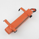 1.5L Bike Frame Pouch for under Top Tube, Waterproof Design oranžinė