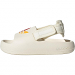adidas adiFOM Adilette &scaron;lepetės I Kreminės baltos kūdikių sportbačiai Aktyvios violetinės Geriau raudonos JP5525 29