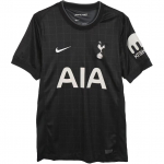 Nike 25-26 Tottenham Hotspur I&scaron;vykos Gerbėjų Edition Apvalus Kaklas Madingi Mink&scaron;ti Sportiniai Trumpomis Rankovėmis Futbolo Mar&scaron;kinėliai Unisex Vir&scaron;utiniai Drabužiai Juodi HJ4609-011 2XL