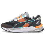 Puma Mirage Sport Audinio Odos Technologiniai Sportiniai Patogūs Žemi Gyvenimo Būdo Batai Unisex Sportbačiai Juodi Oranžiniai 383107-05 35.5