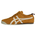 Onitsuka Tiger Mexico 66 Slip-On Odiniai Sportiniai Neslystantys Patvarūs Žemi Laisvalaikio Batai Unisex Kedučiai Geltoni 1183A438-201 43.5 brown