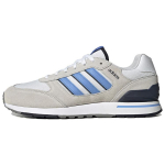 Adidas Neo Run 80s Patogūs Madingi Audinio Neslystantis Patvarūs Lengvi Žemi Laisvalaikio Bėgimo Bateliai Vyri&scaron;ki Sportbačiai Pilki Mėlyni HP6111 43⅓