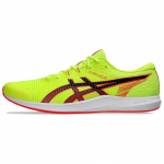 Asics Hyper Racer Madingi Patogūs Žemi Bėgimo Bateliai Ilgoms Distancijoms Vyri&scaron;ki Sportbačiai Geltoni 1093A233-750 37