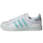 Adidas Originals Superstar Futureshell Sintetinės odos žemi krep&scaron;inio bateliai Moteri&scaron;ki sportbačiai Balti Mėlyni FY7356 38⅔