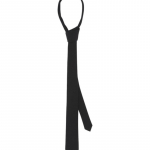 13MONTH Klasikinis siauras kaklarai&scaron;tis (JUODAS) FREE