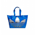 Adidas Originals poliuretano pirkinių krep&scaron;ys, rankinė ant peties, rankinė įprasta moteri&scaron;ka Pauk&scaron;čio plunksnos mėlyna Adidas JD5747