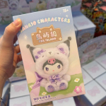 Lėlės veikėjai Lapės sala Staigmenų dėžutė Cinnamoroll Viniliniai pliu&scaron;iniai pakabukai Staigmenų dėžutė Mano melodija Anime lėlė Paslapčių mai&scaron;elis Žaislas Random 1PCS