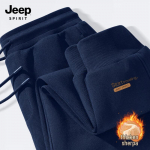 JEEP SPIRIT Vyri&scaron;kos &scaron;iltos kelnės su avies vilnos pamu&scaron;alu L