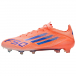 adidas F50 Elite FG Beam Orange Lucid Blue Unisex Bėgimo bateliai Cloud-White JH7618 44⅔