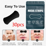 30/60/90 vnt. Kvėpuok Nosies Juostelės Teisinga Pagalba Stop Knarkimas Nosies Pleistras Geras Miego Pleistras Produktas Lengvesnis Kvėpavimas Miego Pagalba Prietaisas 1Bag-30pcs