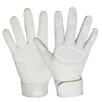 CUTTERS Prime Hero Solid Būgnininko Dydis Baltos 3.0 Pir&scaron;tinės, B353S, Abipusės, Beisbolas/Softbolas, M, balta