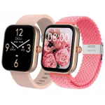 Montre intelligente avec cadran rond 1,8 DCU Smartwatch Los Angeles avec &eacute;cran tactile 1,8 , connectivit&eacute; Bluetooth 5.3, 22 modes