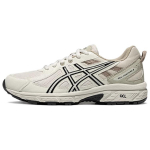 ASICS Gel Venture 6 Atsparūs trinčiai Kvėpuojantys Žemi Laisvalaikio Bėgimo Bateliai Moteri&scaron;ki Smėlio spalvos Juodi Sportbačiai 1012B359-300 36