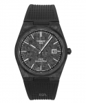 Tissot PRX Anglies Pluo&scaron;to Sintetinė Apyrankė Juodas Ciferblatas Automatinis T137.907.97.201.00 100M Vyri&scaron;kas Laikrodis juoda