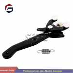 Automobilio &scaron;oninių stumdomų durų apatinio apatinio ritininio vyrio kreiptuvas kairysis N/S, skirtas VW T5 Transporter Caravelle 2003-2015 m.