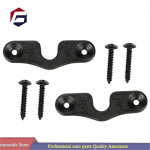CLIPS de visera de METAL JEEP WRANGLER JK JL JT Gladiador, 2 pieziai, 2018-2022,