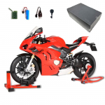 Pur&scaron;kiamas 1/6 Ducati V4S Racing Motociklo Lydinio Diecast Modelis Kolekcija Pomėgiams Dinami&scaron;ka Dekoracija Garsas &Scaron;viesa Žaislas Berniukams Dovana