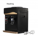 220V 550W Stacionarus &Scaron;alto Kar&scaron;to Ledo Vandens Au&scaron;intuvas Elektrinis Vandens Dozatorius &Scaron;ildytuvas Geriamasis Fontanėlis Namams Biurui Kavinėms Arbatos Barams gold-hot and normal temp