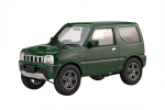 Fujimi Modelis Mastelis NEXT Serija 13 Suzuki Jimny JB23 Khaki Perlų 1/24 Ne. (Land Venture/&Scaron;altas metalikas) NX-13