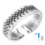 Laikrodžio apyrankė Rolex DATEJUST DAY-DATE OYSTERPERTUAL DATE nerūdijančio plieno laikrodžio priedai Dirželis 13mm 17mm 20mm Laikrodžio apyrankė 20mm