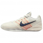 Nike Sabrina 3 EP Patogus prigludimas Kvėpuojanti atrama Krep&scaron;inio batai Unisex sportbačiai Balti Koraliniai-Rožiniai HF2882-003 41