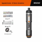 Worx WX242 Akumuliatorinis elektrinis atsuktuvas, rinkinys, CN ki&scaron;tukas (adapteris įtrauktas)