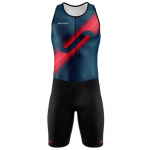 SCODY Vyri&scaron;kas triatlono kostiumas Trisuit Lenktynių Skinsuit Dviračių greičio kostiumas Berankovis kombinezonas Italijos greitai džiūstantis pamink&scaron;tinimas Bėgimo komplektai XL