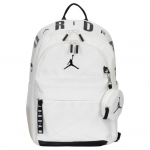 Jordan Logo Užtrauktukas Poliesterio Kuprinė Unisex Kuprinė Balta JD2513158AD-003 White