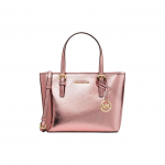 Michael Kors Mk Jet Set Travel Logotipo Tote Rankinė Moteri&scaron;kos Tote Rankinės Rožinio Aukso 35H3GTVT0M-PRIMROSE Basic Set (Bag+Dust Bag)