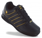 K-Swiss RINZLER Leather - Herren Sneakers Schuhe Schwarz 01235-071-M ORIGINAL EU 43 juoda