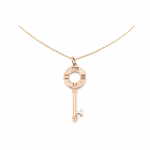 Tiffany & Co. Atlas&reg; serijos tu&scaron;čiaviduris raktų pakabukas Mažas karoliai Moteri&scaron;ki karoliai GRP09023 Box+Shopping Bag,18